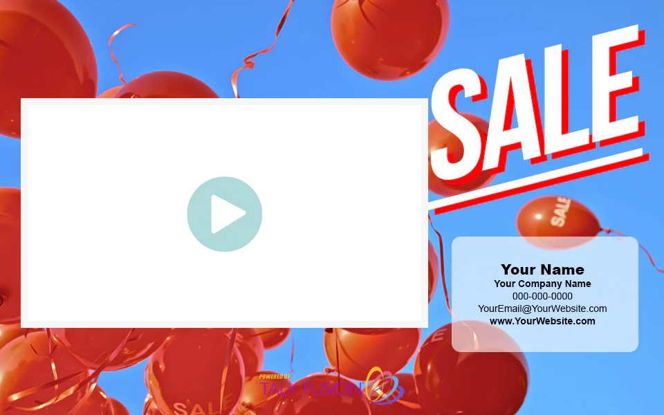 Video Email Template